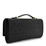 Technical Fabric Macrocannage Miss Caro Top Handle Pouch Black