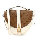Reverse Monogram Chantilly Lock White