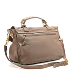 Lambskin PS1 Medium Satchel Smoke