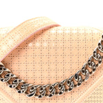 Patent Micro-Cannage Small Diorama Flap Bag Rose