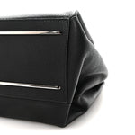 Calfskin Le Dix Soft Cabas M Shoulder Bag Black