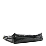 Shiny Calfskin Quilted Small Chanel 22 Black