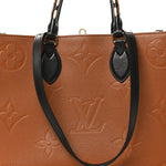 Empreinte Monogram Giant Wild At Heart Onthego MM Caramel