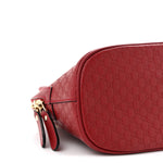 Soft Microguccissima Mini Dome Bag Rosso