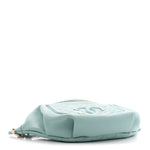 Caviar Quilted Filigree Waist Bag Light Blue