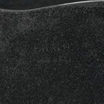 Pebbled Sport Calfskin Medium Lotus Tote Black