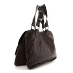 Calfskin Medium Gaucho Double Saddle Bag Brown