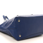 Saffiano Cuir Medium Double Handle Tote Bluette