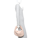Nappa Intrecciato Teen Jodie Hobo Lotus