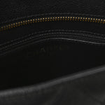 Caviar Quilted Medallion Tote Black