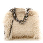Eco Fur Mini Falabella Tote Ivory