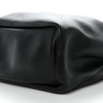 Mellow Nappa Small Monochrome Squeeze Bag Black