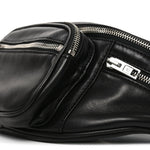 Nappa Fannypack Black