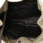 Glazed Caviar Reissue Double Pocket In the City Tote White