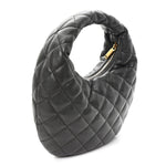 Lambskin Quilted Icarino Bag Urban Grey