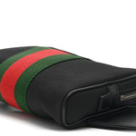 Canvas Web Slim Belt Bag Black