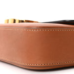 Natural Calfskin Triomphe Shoulder Bag Tan