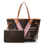 Monogram Forte Dei Marmi V Neverfull MM Rose Ballerine