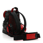 Calfskin Spiked Small Explorafunk Backpack Black