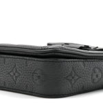Taurillon Monogram S Lock Wearable Wallet Black