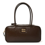Naplak Patent Small Beau Top Handle Bag Palissandro