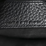 Pebbled Lambskin Rocco Black Pale Gold Hardware
