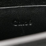 Calfskin Small Nile Bracelet Minaudiere Bag Black