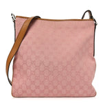 Monogram Flat Messenger Bag Pink