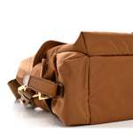 Re-Nylon Medium Explore Shoulder Bag Camel