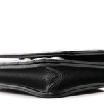 Caviar Quilted Miss Coco Wallet On Chain WOC Black