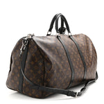 Monogram Macassar Keepall Bandouliere 55