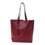 Calfskin Medium Shopping Tote Bordeaux