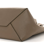 Soft Grained Calfskin Small Belt Cabas Phantom Taupe