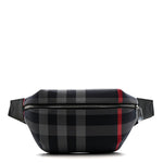 House Check Sonny Bum Bag Navy Grey