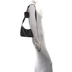 Saffiano Lux Re-Edition 2005 Shoulder Bag Black