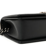 Caviar Quilted Medium Boy Flap Black