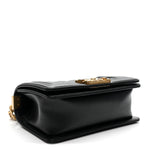 Caviar Quilted Small Boy Flap Black