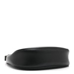 Smooth Calfskin Medium Strap Ava Triomphe Shoulder Bag Black