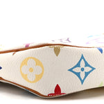 Monogram Multicolor Pochette Accessories White