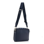 Monogram Ink Watercolor Trio Messenger Bag Blue