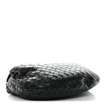 Nappa Intrecciato Teen Jodie Hobo Black