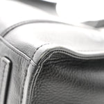 Grained Calfskin Medium The Tote Bag Black