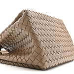 Nappa Intrecciato Large Andiamo Parachute Shoulder Bag Pinecone
