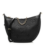 Empreinte Monogram Giant Loop Hobo Black