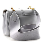 Smooth Calfskin Teen Soft 16 Shoulder Bag Light Grey