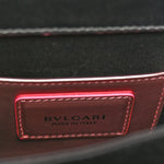 Metallic Calfskin Serpenti Forever Top Handle Pink