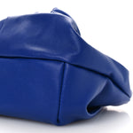 Smooth Calfskin Rose Clutch Knight
