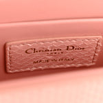 Snakeskin 30 Montaigne Box Bag Rose Clair