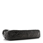 Calfskin Quilted Medium Chain Me Flap Grey