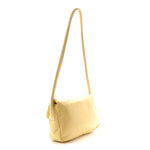 Paper Calfskin Puffy Flap Butter Brass